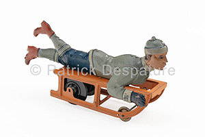 Mes jouets sports d'hiver, Patrick Desparture Collection, Liegender Rodler