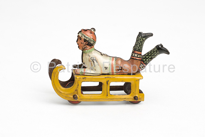 Mes jouets sports d'hiver, Patrick Desparture Collection, Lying sledder