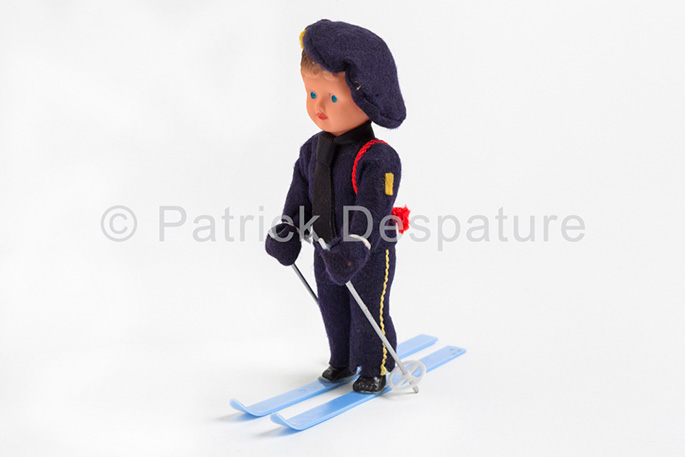 Mes jouets sports d'hiver, Patrick Desparture Collection, Alpine trooper on skis