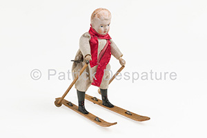 Mes jouets sports d'hiver, Patrick Desparture Collection, Skieuse