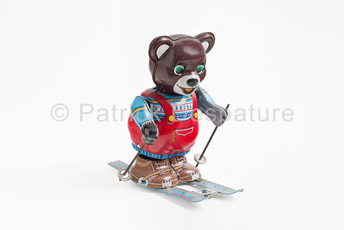 Mes jouets sports d'hiver, Patrick Desparture Collection, Skiing Bear