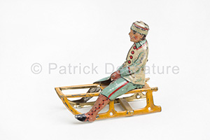 Mes jouets sports d'hiver, Patrick Desparture Collection, Lugeur assis
