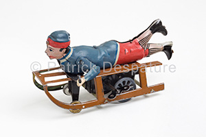 Mes jouets sports d'hiver, Patrick Desparture Collection, Lugeur