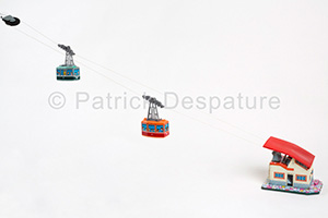 Mes jouets sports d'hiver, Patrick Despartures Collection, Bi-Cable Aerial Ropeway