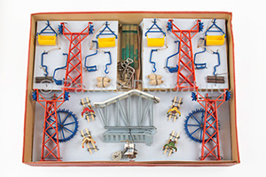 Mes jouets sports d'hiver, Patrick Desparture Collection, Lasso toy rope railway