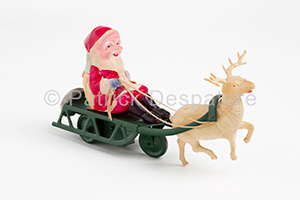 Mes jouets sports d'hiver, Patrick Despartures Collection, Santa Claus on sled