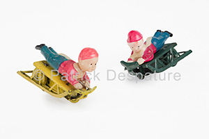 Mes jouets sports d'hiver, Patrick Despartures Collection, Lugeurs couchés