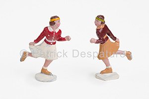 Mes jouets sports d'hiver, Patrick Desparture Collection, Patineuses