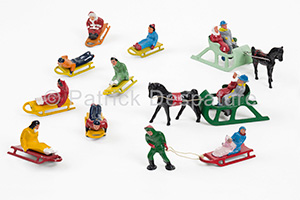 Mes jouets sports d'hiver, Patrick Desparture Collection, Winter Scene