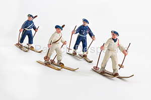 Mes jouets sports d'hiver, Patrick Despartures Collection, Chasseurs alpins à ski