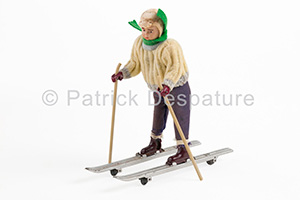 Mes jouets sports d'hiver, Patrick Desparture Collection, Esquiador N° 681
