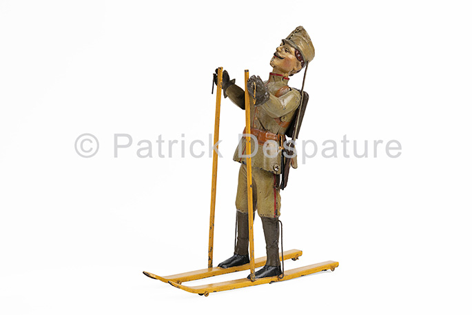 Mes jouets sports d'hiver, Patrick Desparture Collection, Ski-Soldat