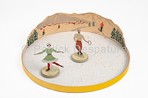 Mes jouets sports d'hiver, Patrick Desparture Collection, Les Patineurs à Chamonix