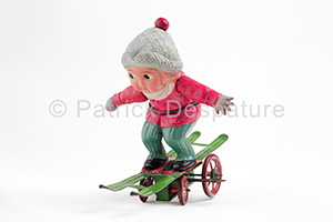 Mes jouets sports d'hiver, Patrick Desparture Collection, Skieuse