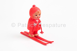 Mes jouets sports d'hiver, Patrick Desparture Collection, Skieuse
