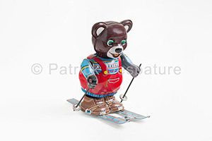 Mes jouets sports d'hiver, Patrick Desparture Collection, Skiing Bear