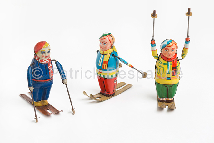 Mes jouets sports d'hiver, Patrick Desparture Collection, Skifahrerinnen