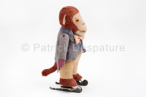 Mes jouets sports d'hiver, Patrick Desparture Collection, Singe patineur
