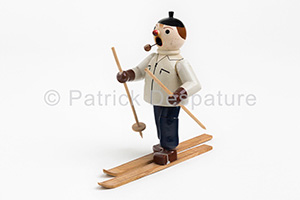 Mes jouets sports d'hiver, Patrick Desparture Collection, Skieur à la pipe