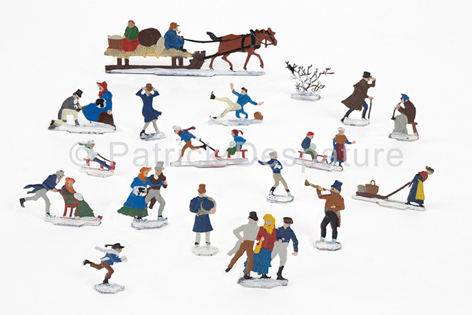 Mes jouets sports d'hiver, Patrick Desparture Collection, Die Eisbahn